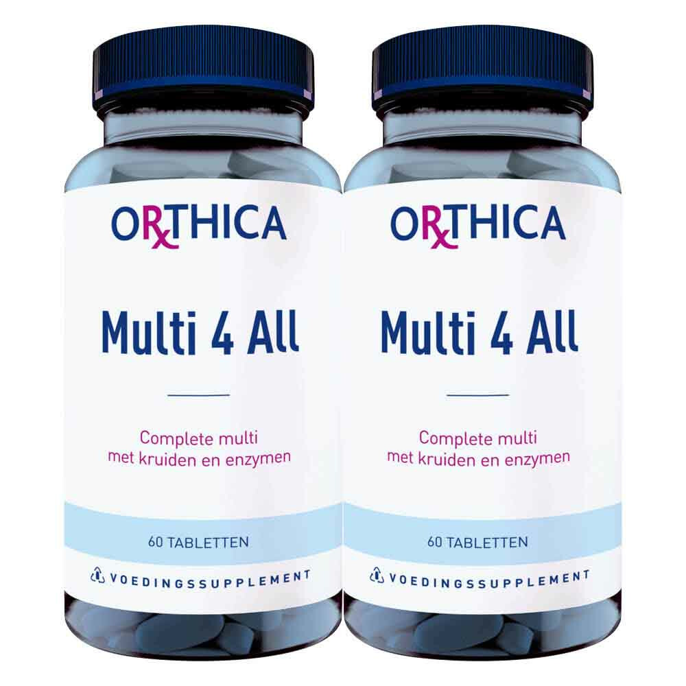 Orthica Gratis Verzending: 2x  Multi 4 All 60 tabletten