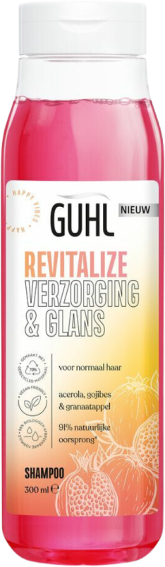 Guhl Happy vibes revitalize verzorging & glans shampoo 300ml