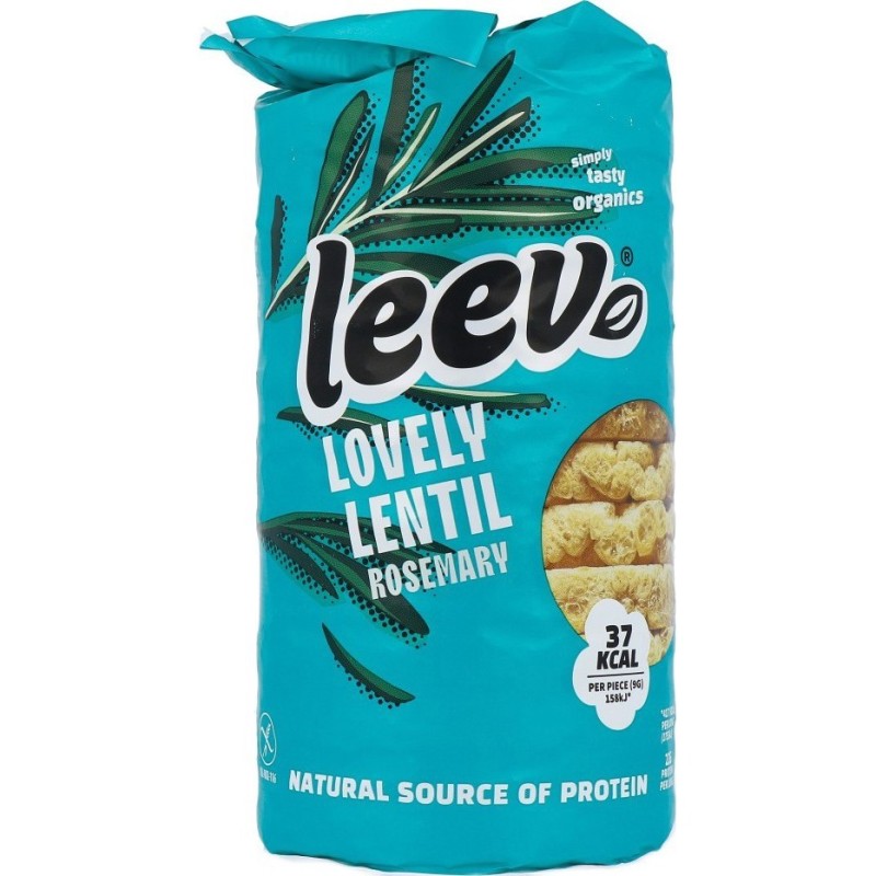 Leev Lovely lentil cakes rosemary bio 117 Gram