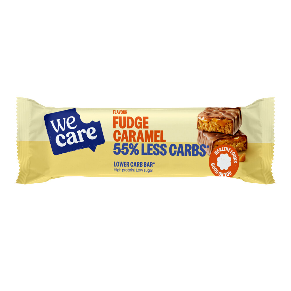 WeCare Low Carb Fudge Caramel Bar