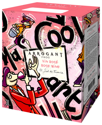 Arrogant Frog Rosé Bag in Box 300CL