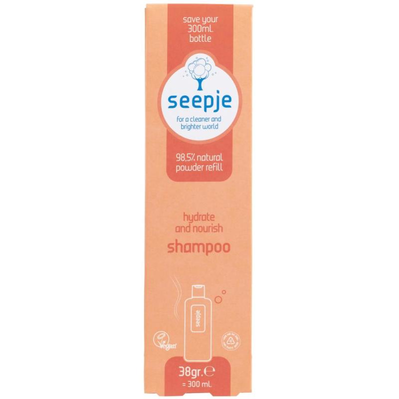 Seepje Shampoo hydrate and nourish navulling 38 Gram
