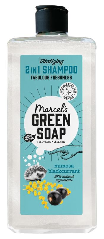 Marcels Green Soap 2-in-1 shampoo mimosa & zwarte bes 300 ML