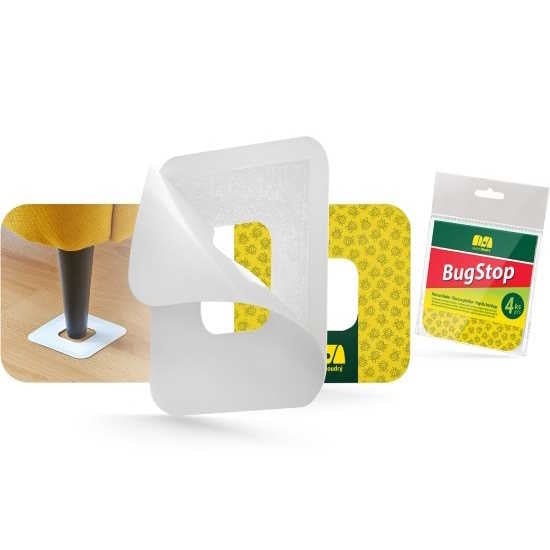 AllesTegenOngedierte.nl BugStop Bedwants Lijmvallen 4 Stuks