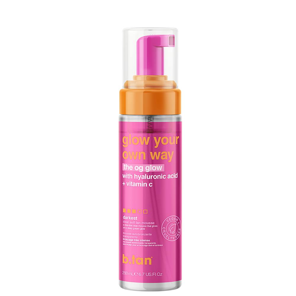 B.Tan Glow Your Own Way Self Tan Mousse 200 ml
