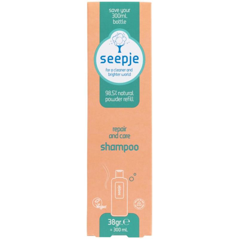 Seepje Shampoo repair and care navulling 38 Gram