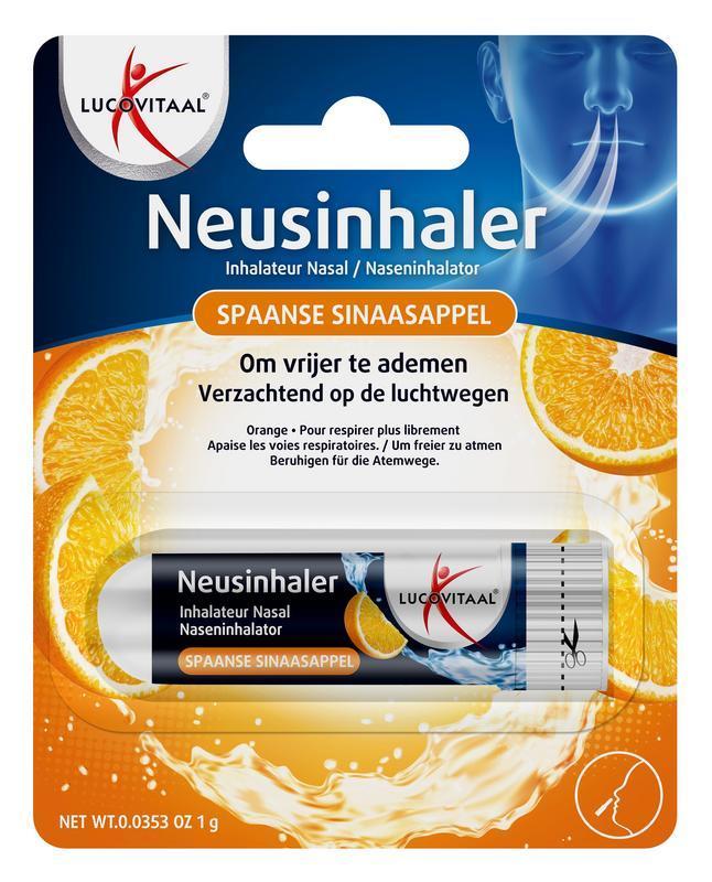 Lucovitaal Neusinhaler spaanse sinaasappel 1 Stuk