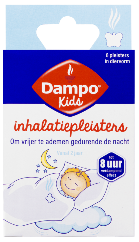 Dampo Kids inhalatiepleisters 6 stuks
