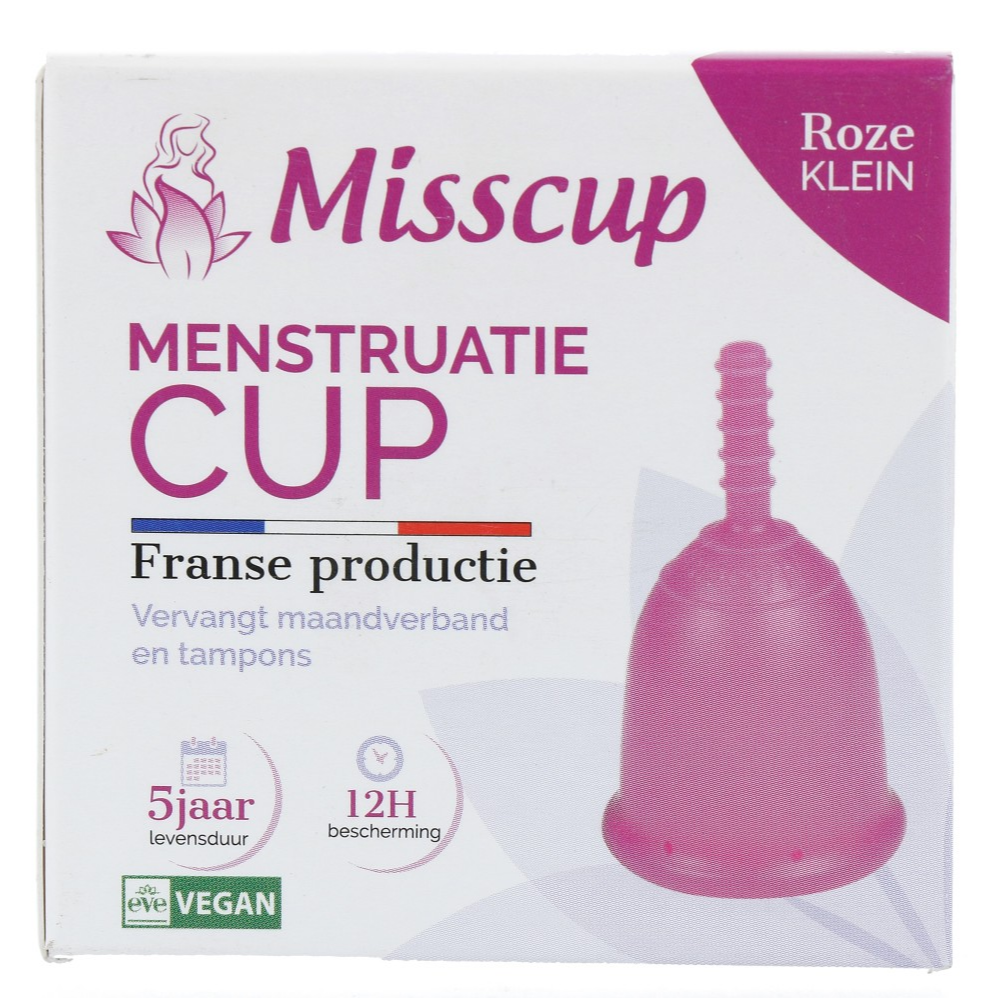 Eco Conseils Misscup Menstruatie Cup Klein Roze