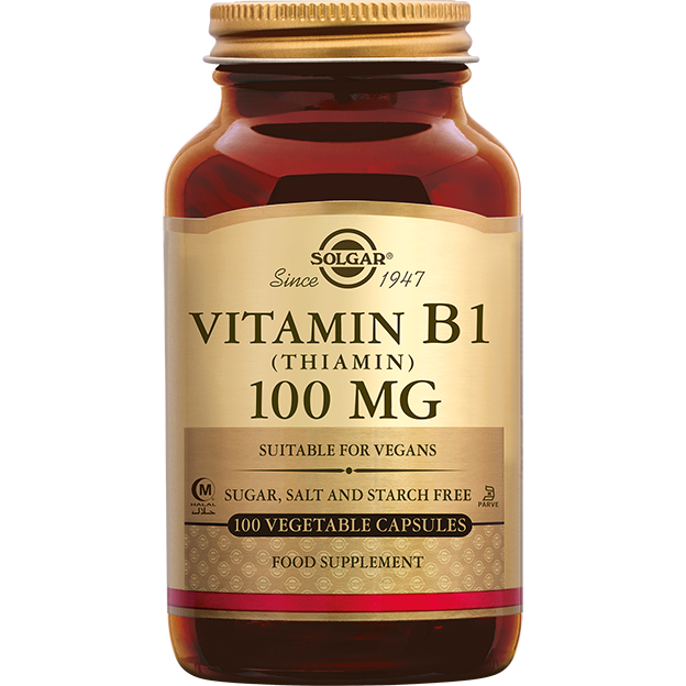 Solgar Vitamine B-1 100 mg Capsules