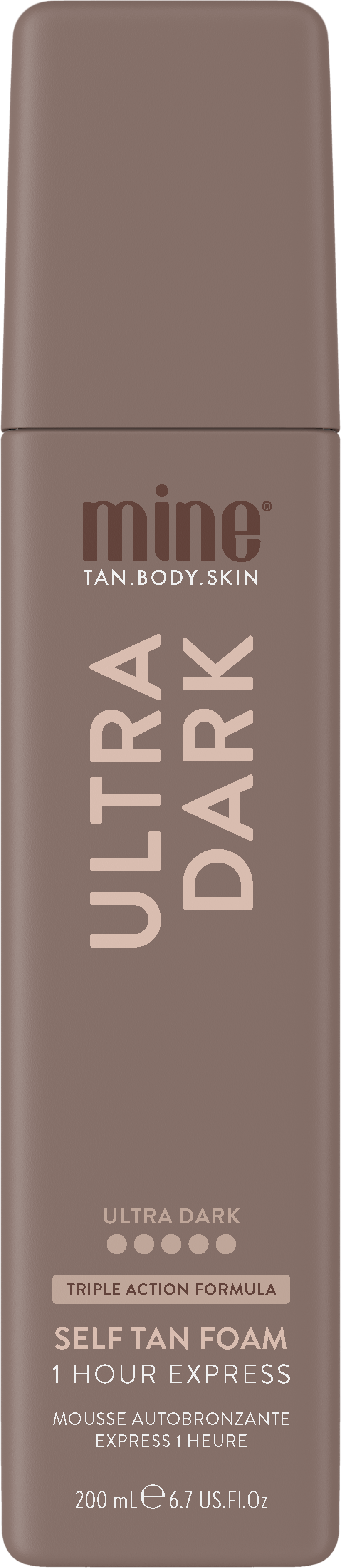 MineTan Ultra Dark Tanning Foam 200 ml