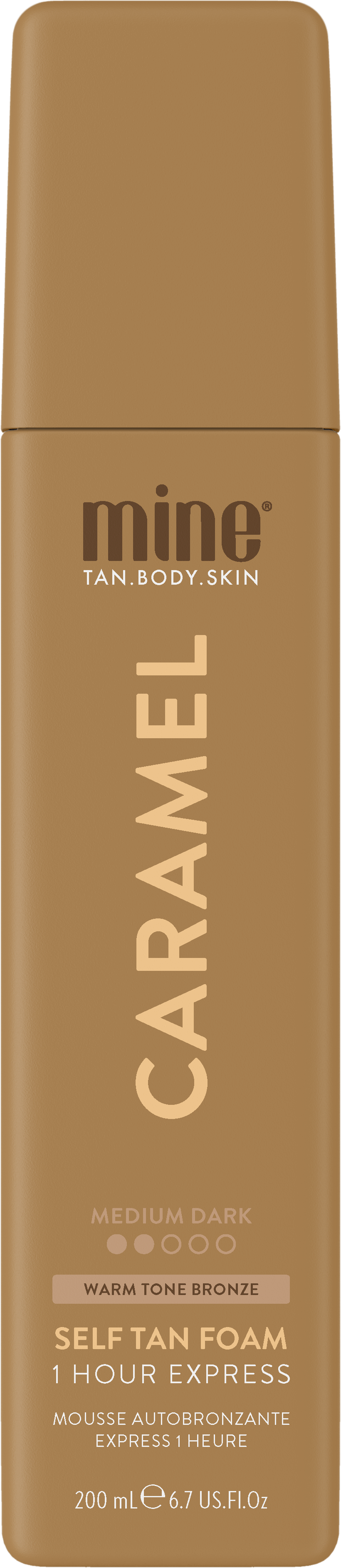 MineTan Caramel Self Tan Foam 200 ml