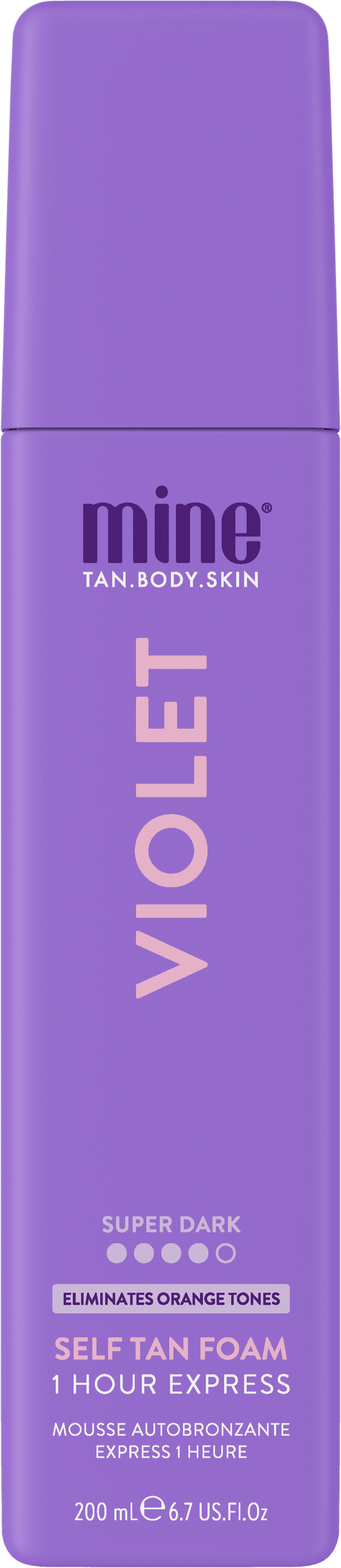 MineTan Violet Self Tan Foam 200 ml