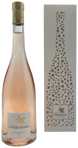 Valentines Château les  Rose Bio Geschenkverpakking 75CL