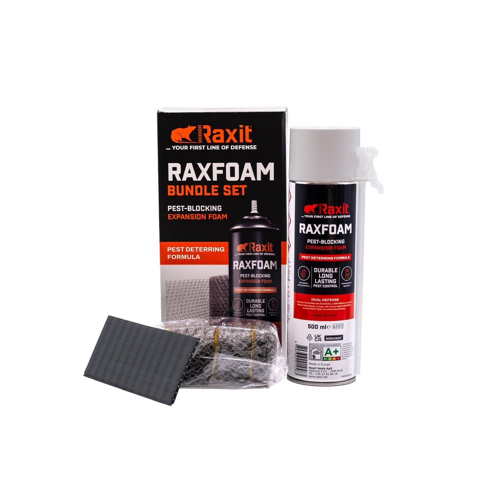 Raxit RaxFoam Bundle Set | Purschuim tegen ratten en muizen 500ML Ongedierteschuim