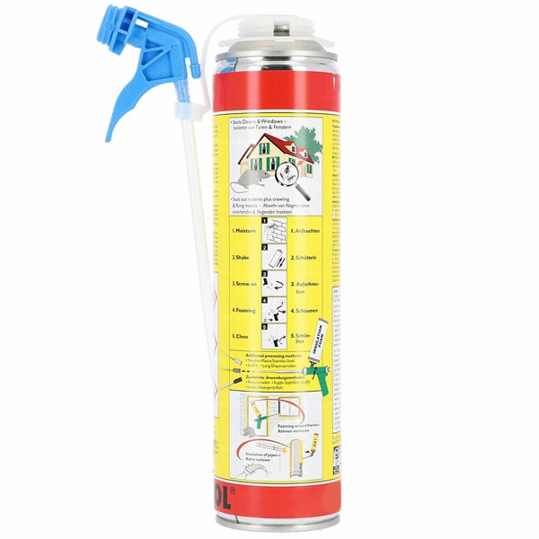 Hagopur IPF Schuim | Purschuim tegen ratten en muizen 600ML Ongedierteschuim
