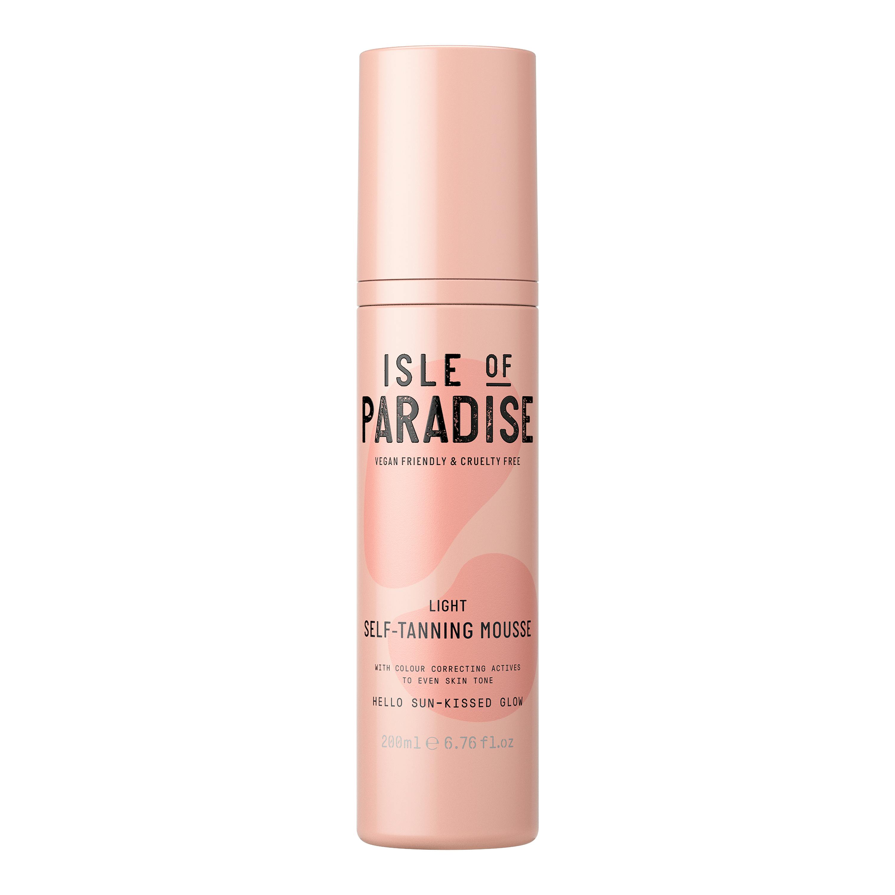 Isle of Paradise Light Self Tanning Mousse 200 ml