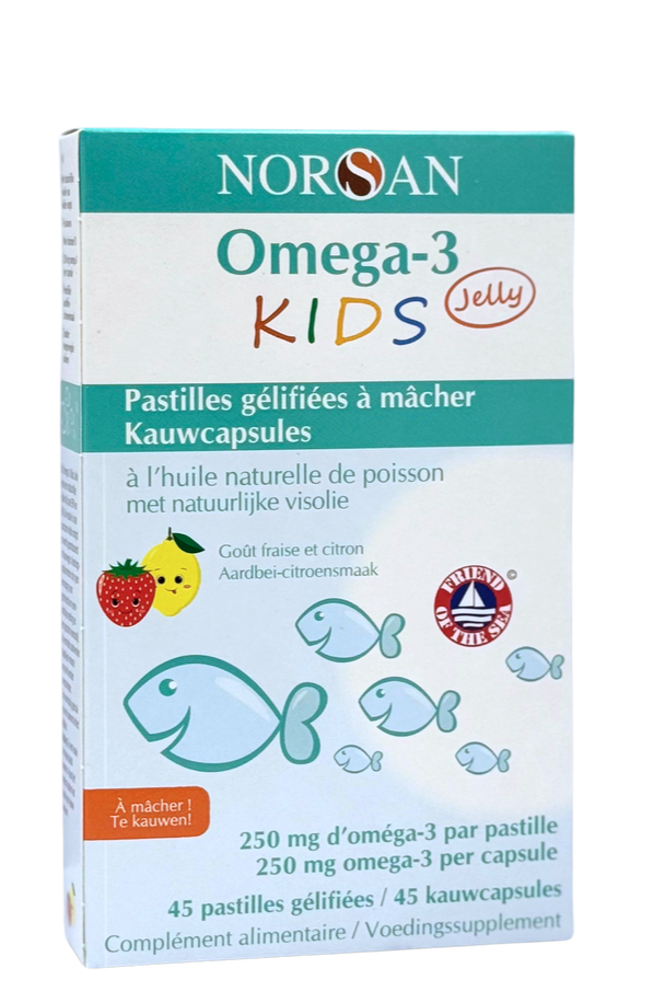 Norsan Omega-3 Kids Jelly Kauwcapsules