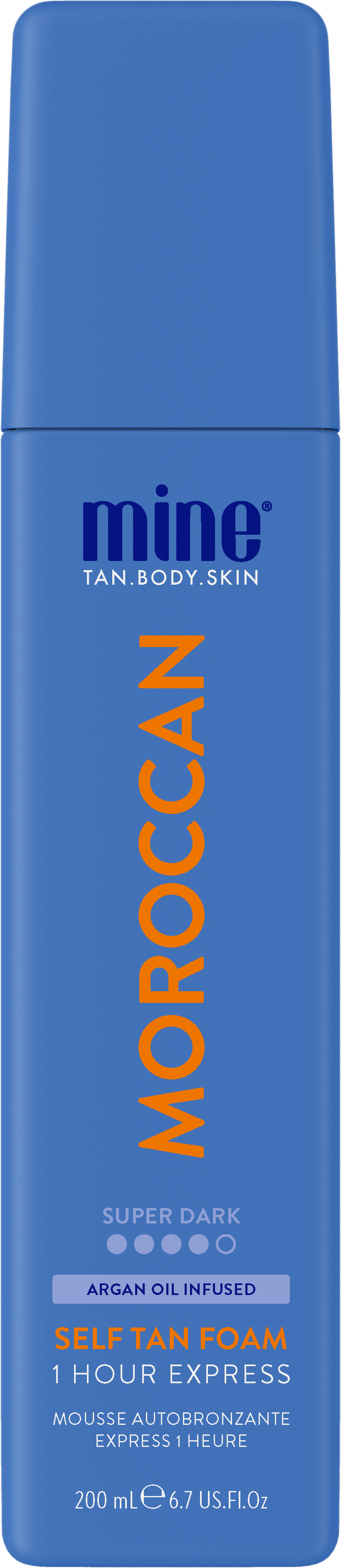 MineTan Moroccan Self Tan Foam 200 ml