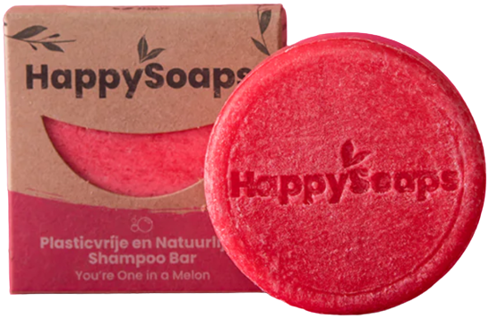 HappySoaps Shampoo bar you're one in a melon 70gr