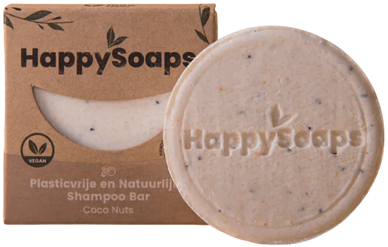 HappySoaps Shampoo bar coco nuts 70gr
