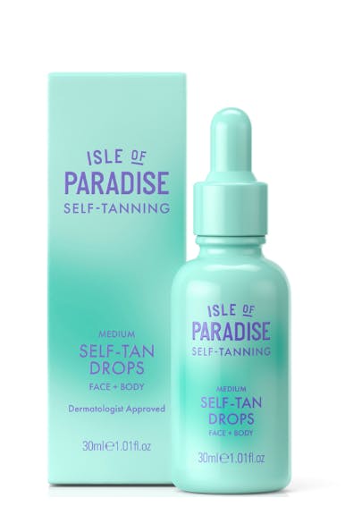 Isle of Paradise Face Self Tanning Drops Medium 30 ml