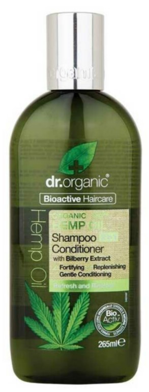 Dr organic Shampoo & conditioner hemp oil 265ml