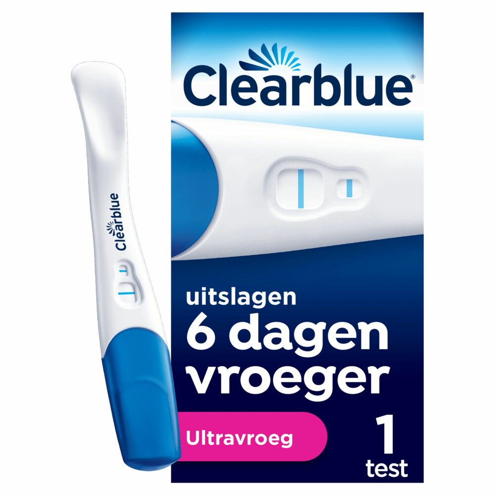 Clearblue 6x  Zwangerschapstest Ultravroeg
