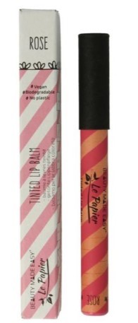 Beauty made easy Le papier lipbalm tinted rose 6g