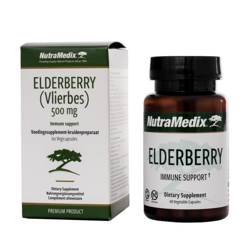 Nutramedix Vlierbes elderberry 60 Capsules