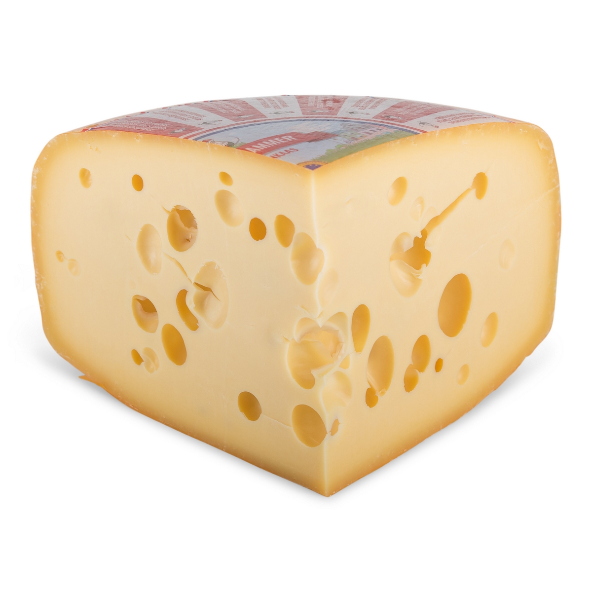 3,1kg Gatenkaas Maasdammer 48+