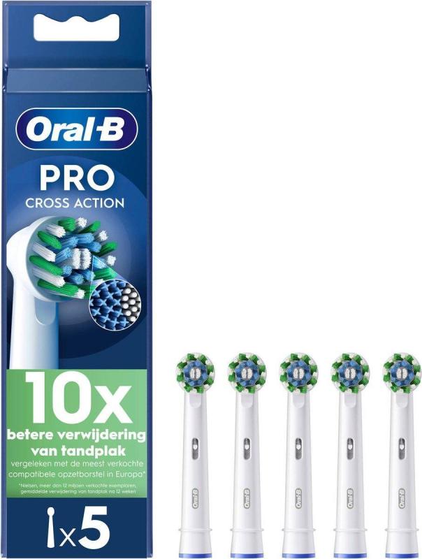 Oral-B Pro cross action opzetborstels 5 Stuk