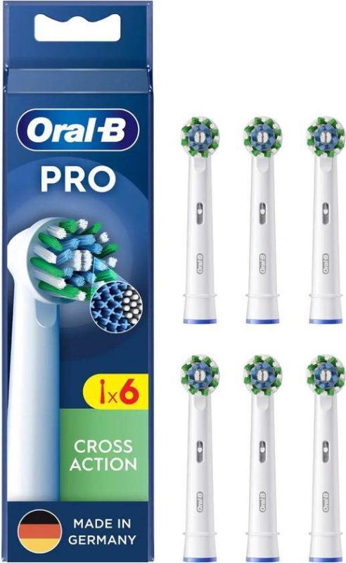 Oral-B Cross action pro opzetborstels 6 Stuks