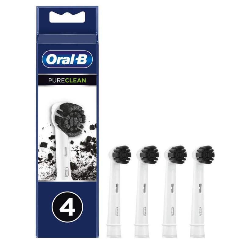 Oral-B Pure clean opzetborstel 4 Stuks