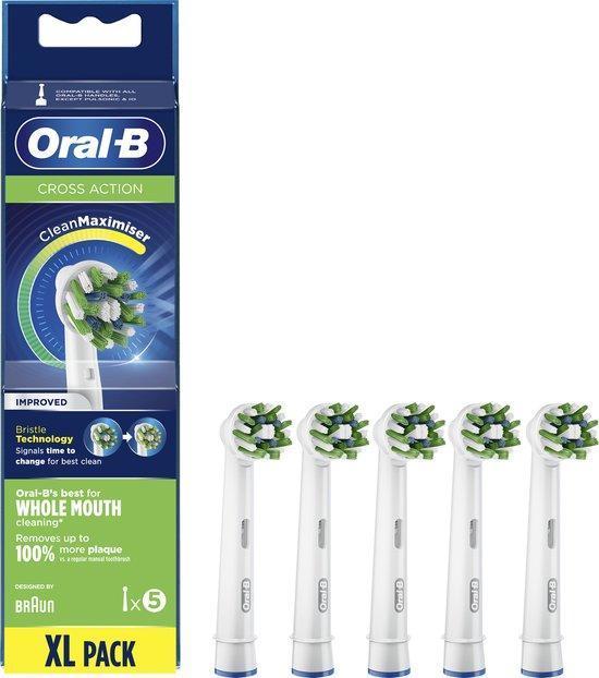 Oral-B Crossaction opzetborstels 5 Stuks