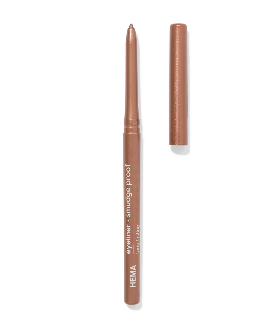 HEMA Perfect eyeliner waterproof metallic donkerbruin (donkerbruin)