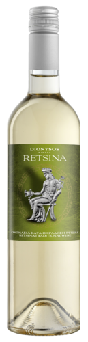Dionysos Retsina 75CL