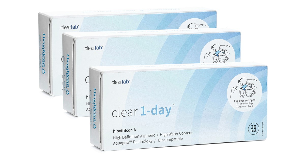 Clear 1-day (90 lenzen)