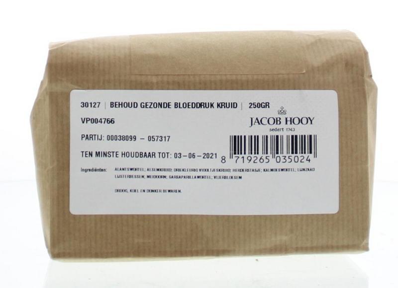 Jacob Hooy Behoud gezonde bloeddrukkruiden 250g