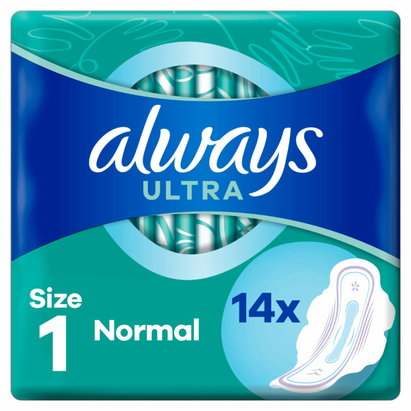 Always Maandverband ultra normal plus 14st