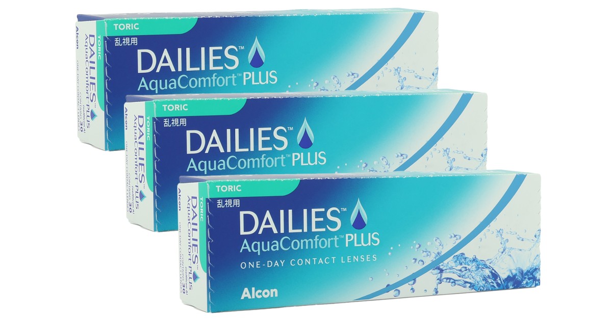 Dailies AquaComfort Plus Toric (90 lenzen)