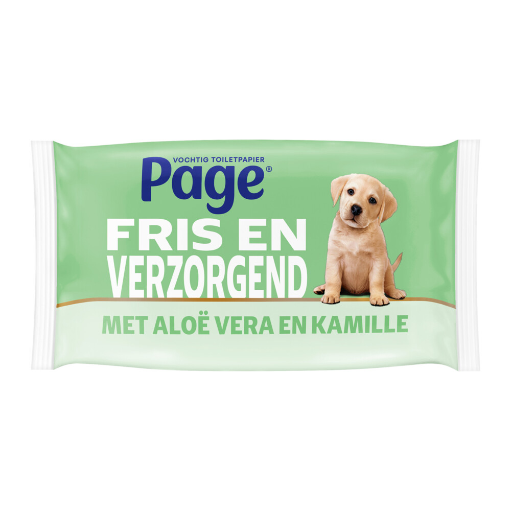 Page Vochtig Toiletpapier Aloe Vera 38 stuks