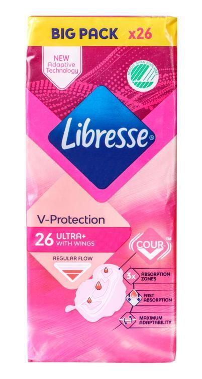 Libresse Ultra regular maandverband 26 Stuks