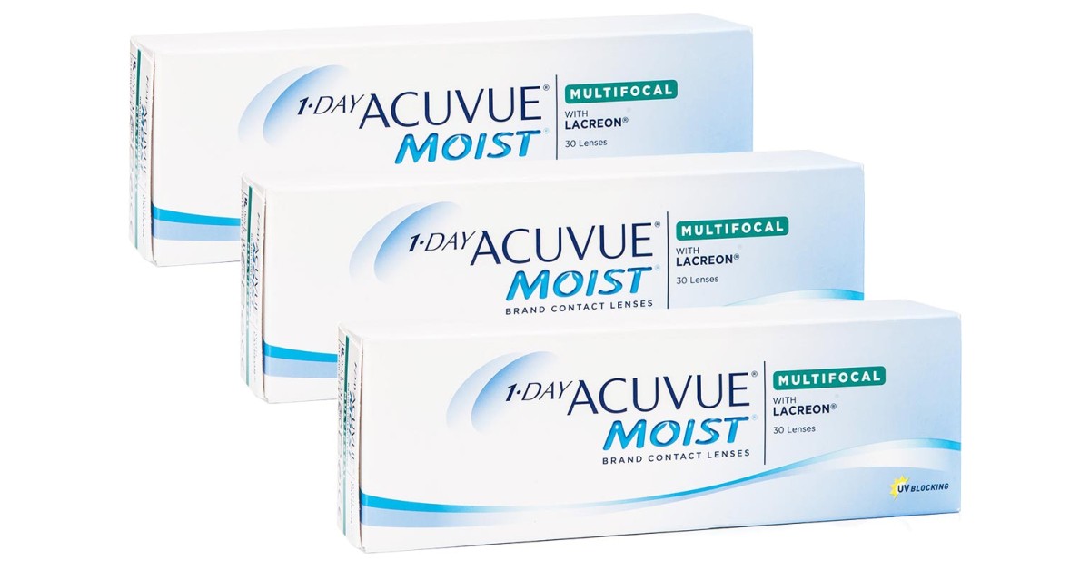 Acuvue 1-DAY  Moist Multifocal (90 lenzen)