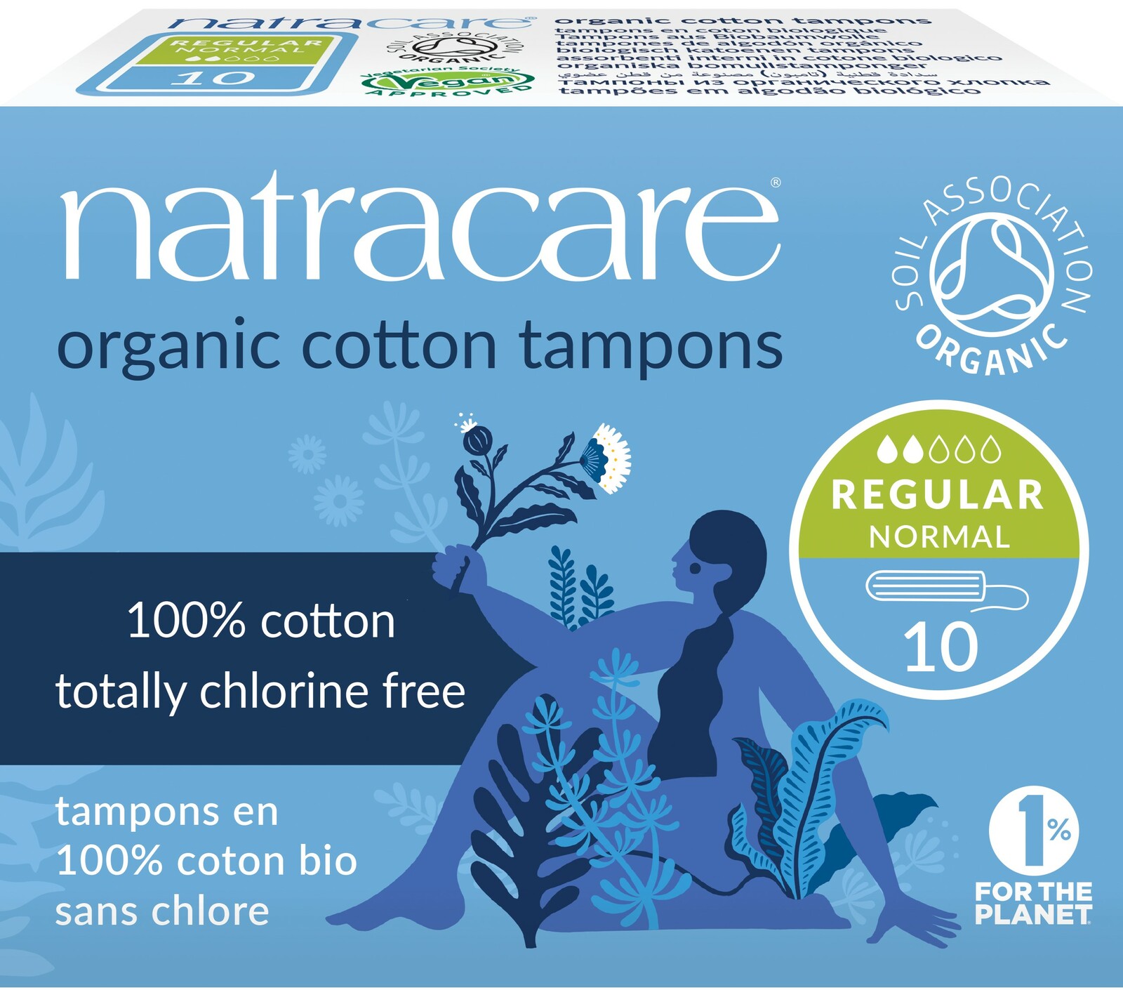 Natracare Cotton Tampons Regular