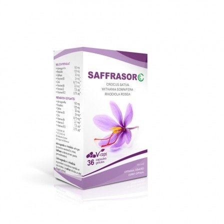Soria Natural Saffrasor 36 capsules