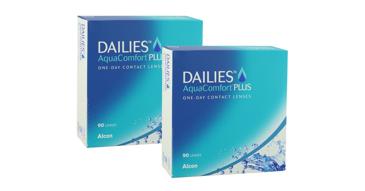 Dailies AquaComfort Plus (180 lenzen)
