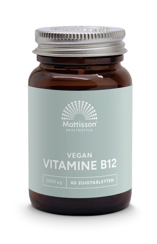 Mattisson HealthStyle Vegan Vitamine B12 5000mcg Zuigtabletten