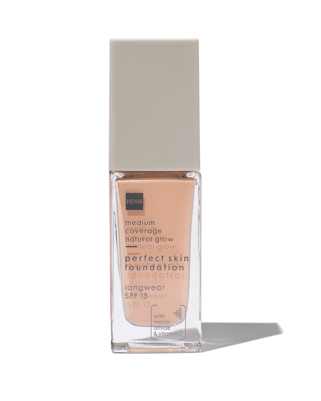 HEMA Perfect skin foundation SPF15 03 sand rose (zand)
