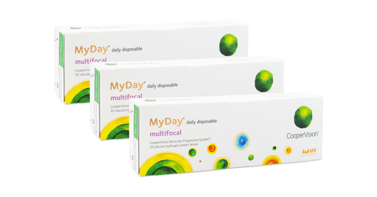MyDay daily disposable Multifocal CooperVision (90 lenzen)